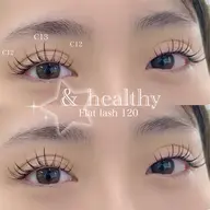 🤍&healthy🤍【シングルラッシュ120本➕パーマ】※オフ別料金(亀戸/錦糸町/小岩)