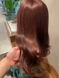 艶カラー+トリートメント