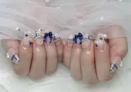 🦄　[自爪] 10本アート(パーツ・ストーン付放題)💝　　　　¥8,900－＞¥6,800