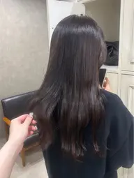 ⭐️ブリーチなしワンカラー+最高級トリートメント⭐️〈シャンプー・スタイリング込〉