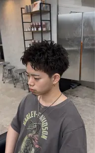 どんな頭の形にも似合わせます‼️骨格矯正スパイキーショート×高保湿トリートメント炭酸spa