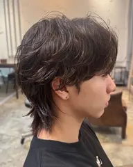 (U30)ウルフレイヤー＋パーマ