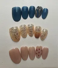 🏵️2本 nail （ウォーターケアー付き）自爪付け替えオフ＋500円、長さだし付け替えオフ＋ 1000円