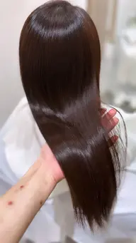 髪質改善ナチュラルストレート 「カット込み」🫧
