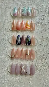 【何度でも同価格✨】今月のMonthlyデザイン❣️¥3,300（オフ・ケア込）💅 技術向上キャンペーン中
