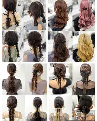 ヘアセット🎀8時～10時4660円☆インスタフォローDMで4000円Instagram@setsaloncoco.m