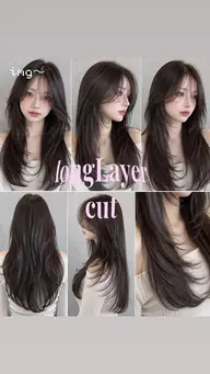 【営業前後限定‼️ロングレイヤーカット🎀💖➕シャントリ付き💇♀️】