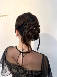 🎀【平日"シニヨン・カチモリ・ポニーテール"限定ヘアセット】🎀