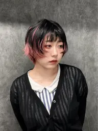 ダブルカラー➕カット