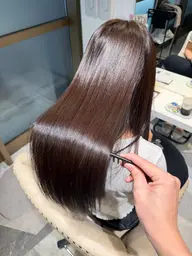 【艶髪カラー✨】カット+ダメージを抑える髪質改善カラー