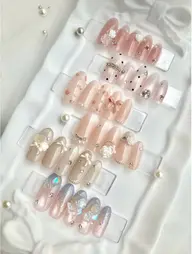 【ハンド】🩶定額A Design🩶《韓国ワンホンネイル》【オフなし】