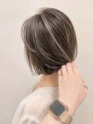 🌿派手すぎない!!ナチュラルハイライト🌿➕2Stepトリートメント