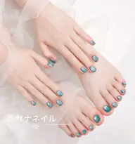 【Foot+Handセット】ワンカラー / フラッシュ / マグネットネイル ¥10990