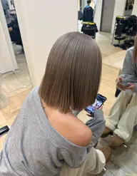 ダブルカラー➕トリートメント💜🦄✨