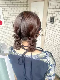 【💕ミニモ学割メニュー🫣平日限定 💕】ヘアセット🧚♂️✨写真映えもバッチリ📸ライブ🎤女子会🫖推し活💎