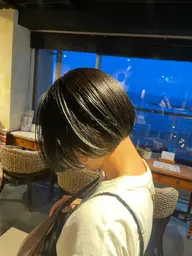 カット+透明感カラー+ダメージ最小限ケア剤+スパシャンプー🫧✨