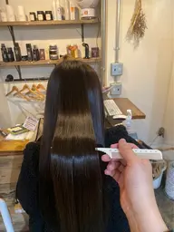 【美髪ツヤツヤストレート】＋前処理＋トリートメント