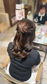 ☁️ヘアセット+ラメラメ or Aujuaトリートメント☁️(シャンプー、ブロー込み)