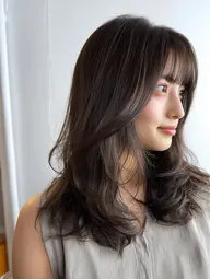 《人気No.1✨》レディースカット➕シャンプー➕炭酸バブル➕イルミナカラー➕選べる4stepトリートメント🪐