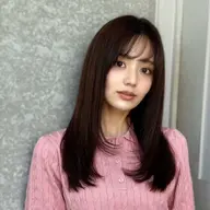 🉐前髪メンテ×美髪🉐 ダメージレスカット💖+前髪縮毛矯正✨️ ロング料金なし 韓国ヘア