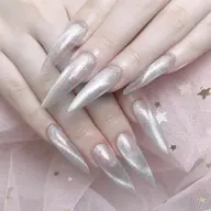 🎀💓【チップ長さだし】マグネット・ミラー・オーロラ・ワンカラー