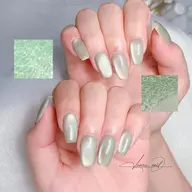 🧲SNS人気No.1✨ちゅるんマグネット + フラッシュ ネイル