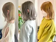 💘期間限定大特価‼️大人気💘透明感ダブルカラー(ブリーチ+カラー)