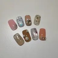 🌟オフなし🌟2本アート8本ワンカラーコース💓