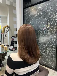 【美髪ケア】カット+ヘアカラー+超音波トリートメント