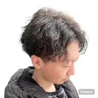 メンズカット&パーマ&ヘッドスパ&眉カット