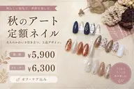 ≪秋ネイル≫シンプル定額アート¥5900