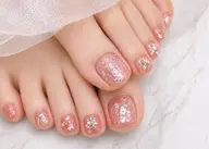 【妥協しない美しさを求める方おすすめ】フットネイル スペシャルコース ¥7500