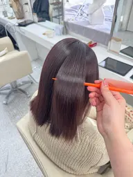 [60%off ]髪質改善ストレート🫧➕カラー🩷