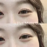【美まつ毛set🎀】フラット80本(オフ込)+アイシャンプー🫧+保湿コーティング付🌟LINE予約でずっと同価格