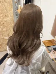 似合わせカット+ブリーチなしダブルカラー✨️選べるioeオリジナルケア⭐️