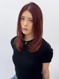 【🧩韓国無重力パーマ🧩】 レイヤーカット🌝+毛先ワンカールパーマ🩰+オリジナルトリートメント✨
