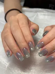Summer bubble nail 🧊🫧 (オフなし)