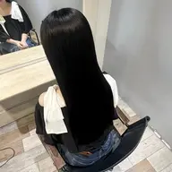 黒染めカラー+1STEPトリートメント