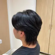 ⛓️メンズカット+フェザー/シャドウパーマ+シャンプー