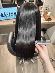 縮毛矯正+トリートメント