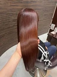 毛先までサラサラ縮毛矯正モデル🙌🏻‪💕︎︎【縮毛矯正モデル】