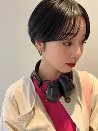 流行りの丸みショート🌼🌷✂︎✂︎