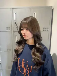 ブリーチなしWカラー💞+クイックトリートメント