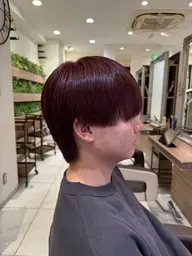 【メンズ限定クーポン♣️】メンズカット✂️➕ワンカラー➕眉カット