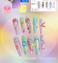 長さだしmood Nail Collection(オリジナル10本アートコース)