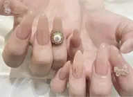 オフあり️🩵シンプルネイル【10本長さだし】メニュー(ネイルモデル様)