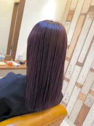 艶カラーෆ˚*.⋆𝜗𝜚(白髪染め可)