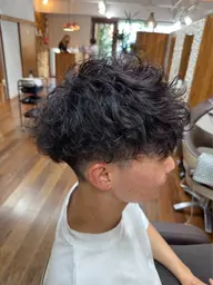 【メンズNo.1人気クーポン💈再現性の高さがポイント🔥】カット+各種パーマ+クレンジングトリートメント💈