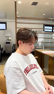 メンズヘアセット