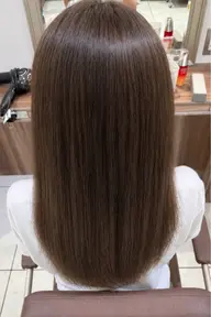 【秋カラー🍂】透明感ワンカラー+Aujuaミニサシェ(シャンプー.トリートメント)🫧